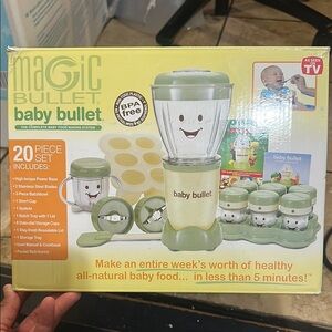 Baby Bullet Blender Set - Green